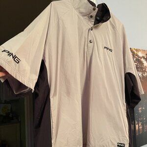 PING men's pullover golf shirt